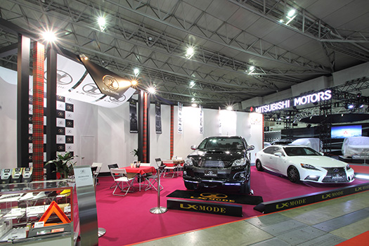 LX-MODEJAPAN様ブース（72㎡）