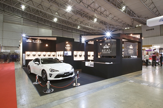 REAL様ブース（81㎡）