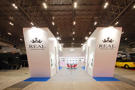 REAL様ブース（54㎡）