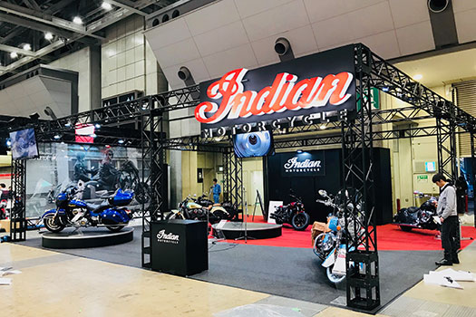 Indian様VICTORY様ブース（150㎡）