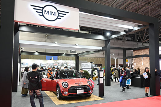 BMW GROUP MINI JAPAN様ブース（150㎡）